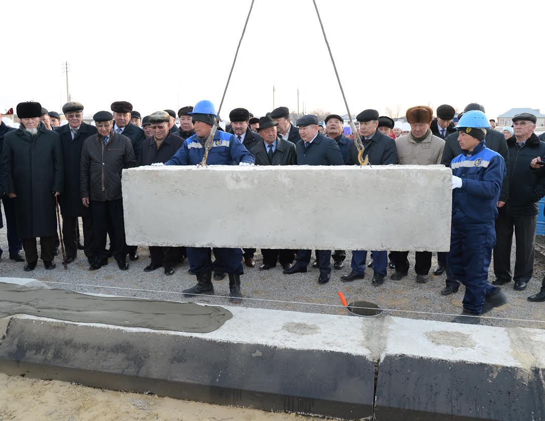 Аралда аудандық орталық аурухананың құрылысы басталды