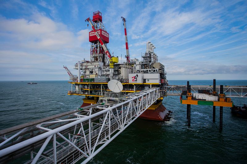 Солтүстік Каспий қайраңындағы мұнай кеніштері 