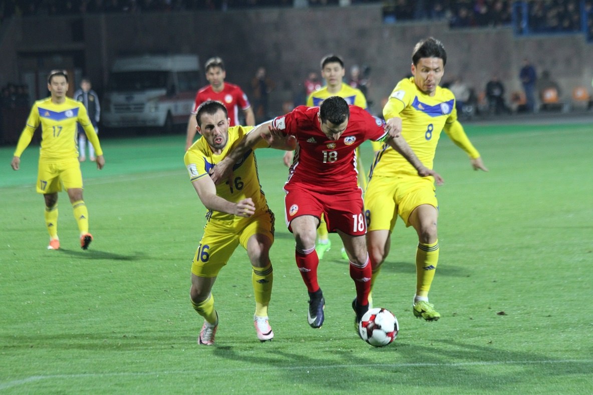 ​ӘЧ-2018. Қазақстан құрамасы Арменияға есе жіберді (ВИДЕО)