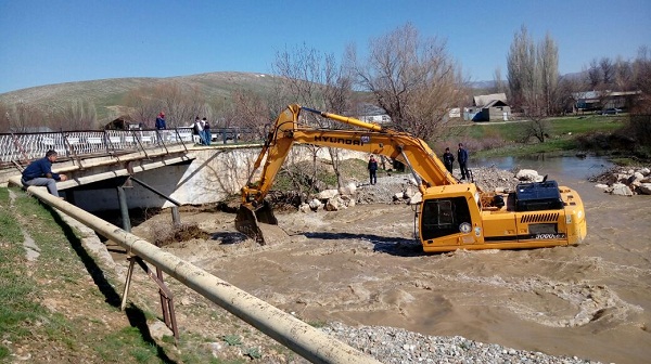 Жол мамандары тасқын судан келер қауіптің алдын алуда