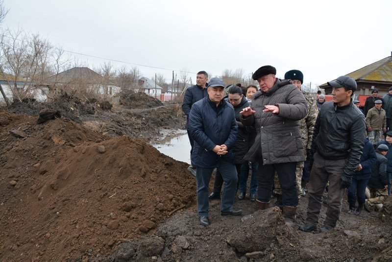 Ақмола облысының әкімі шұғыл түрде Атбасар қаласына барды