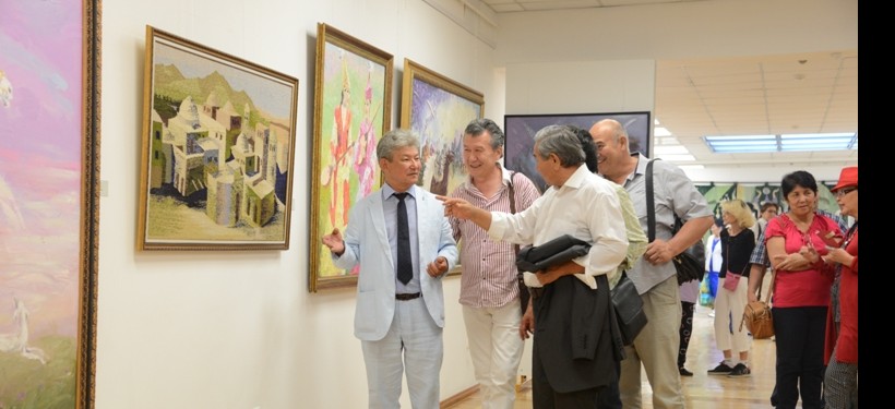 «Жайнай бер, Қызылорда» атты суретшілер симпозиумы өтті