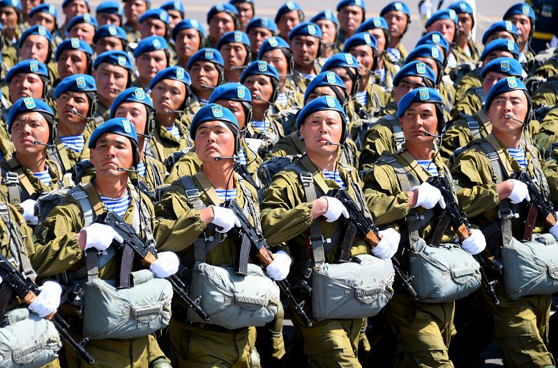 Әскери шеру  патриоттық сезімді оятады