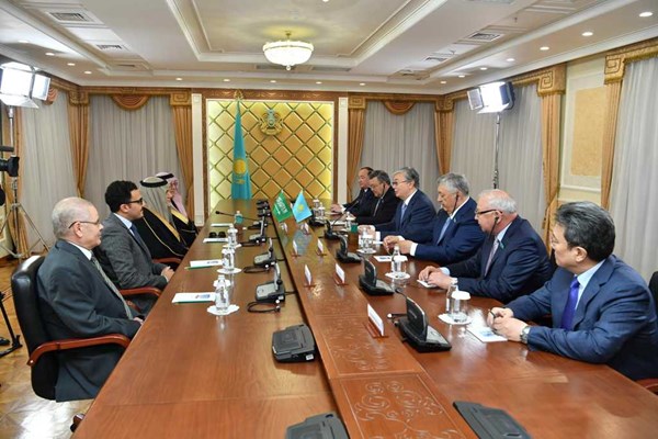 Орталық басшысын қабылдады