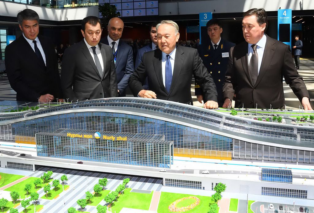 Елбасы «Нұрлы жол» вокзалын ашты