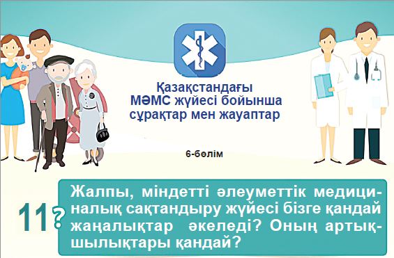 Қазақстандағы МӘМС жүйесі бойынша сұрақтар мен жауаптар (6-бөлім)