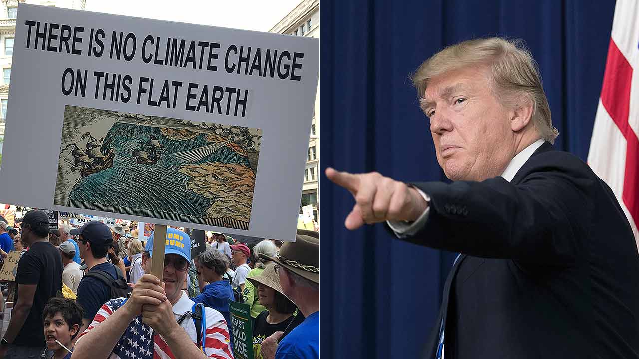 Трамп климат жөніндегі Париж келісімінен АҚШ-тың шығатынын мәлімдеді