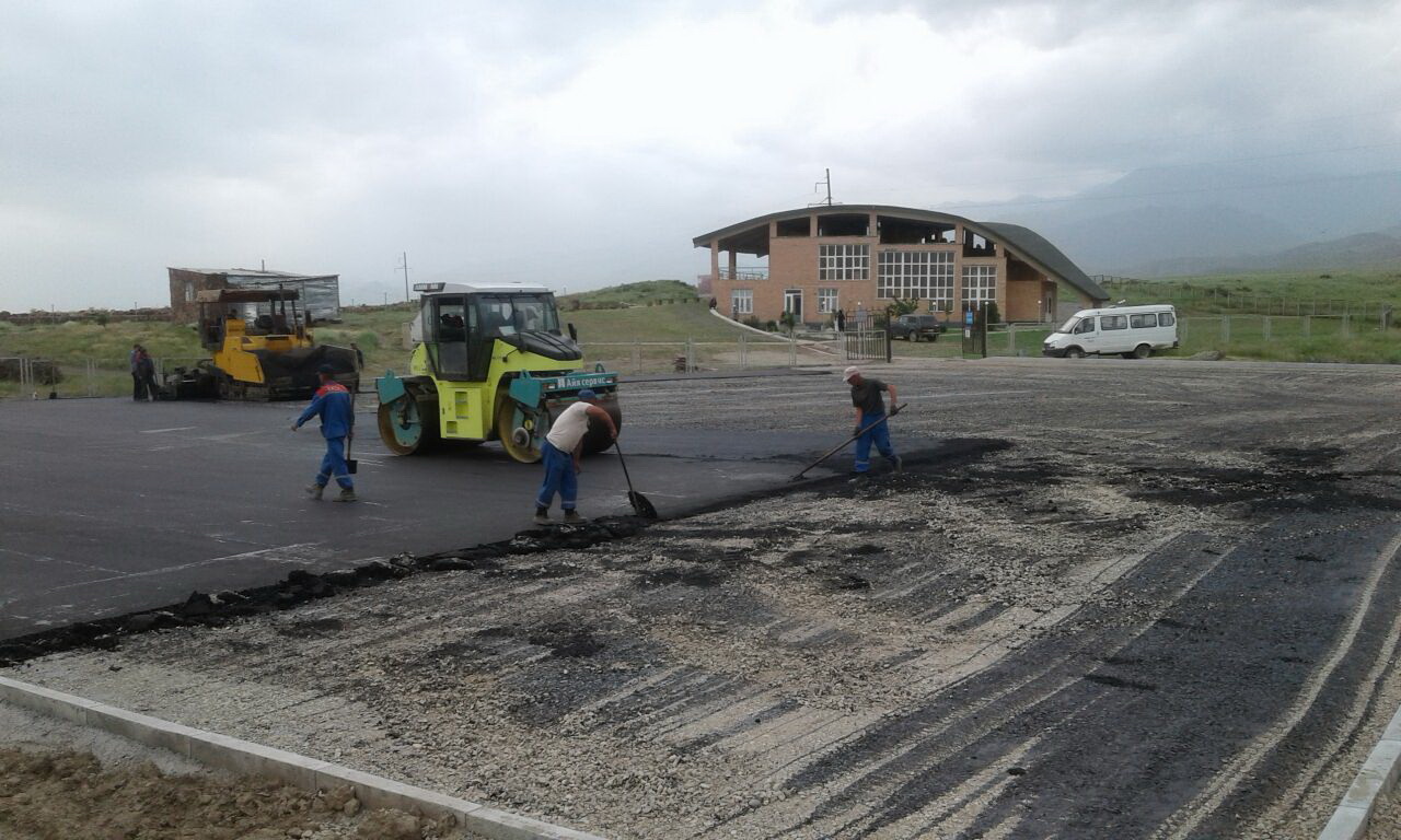 Ақыртас қалашығына  жол салынып жатыр