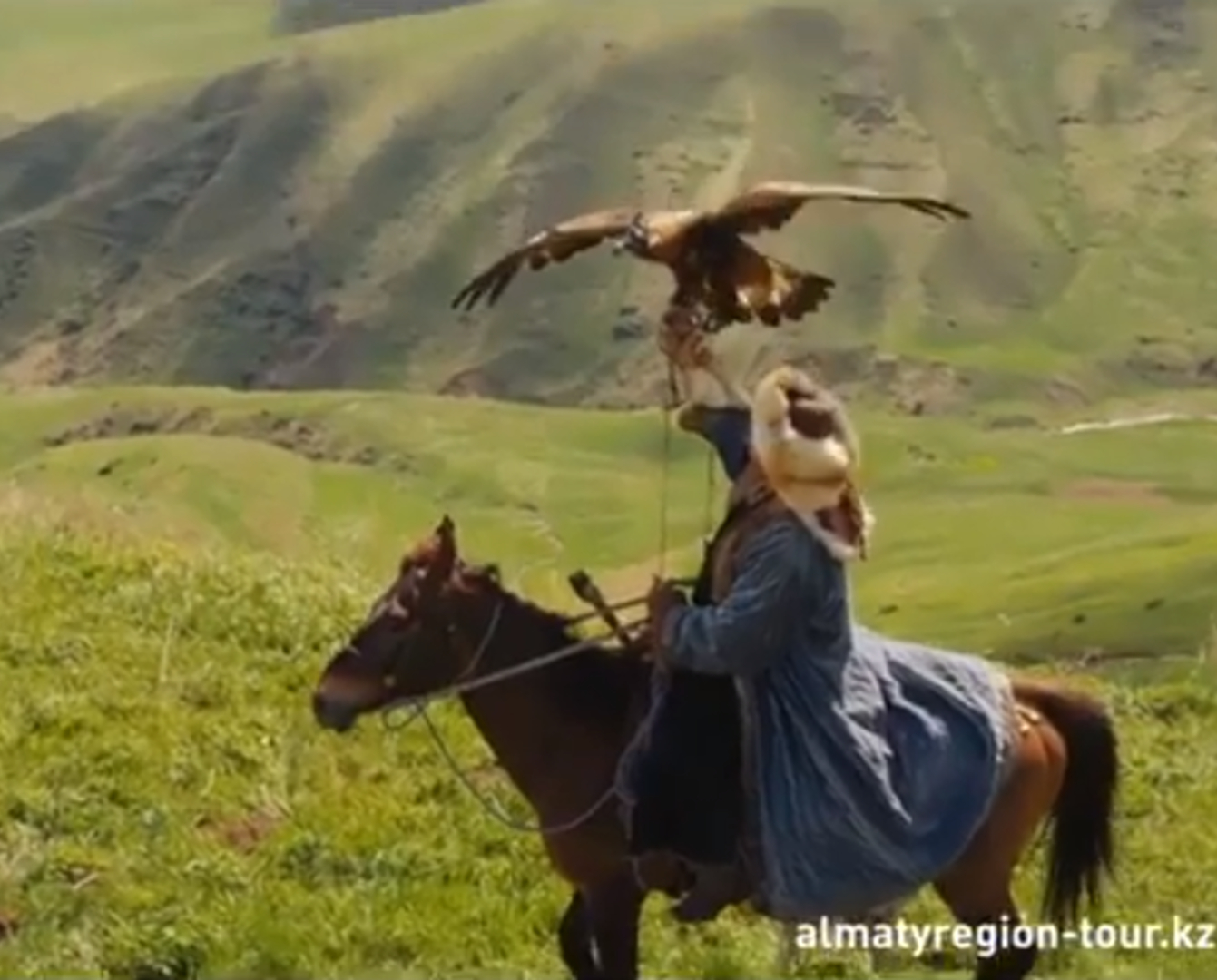 ВВС арнасы Жетісудың әсем табиғаты жайлы ролик түсірді