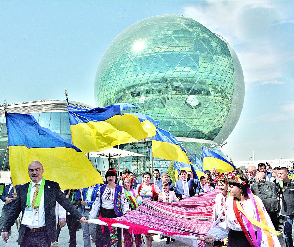 Украинаның үш өнертабысы