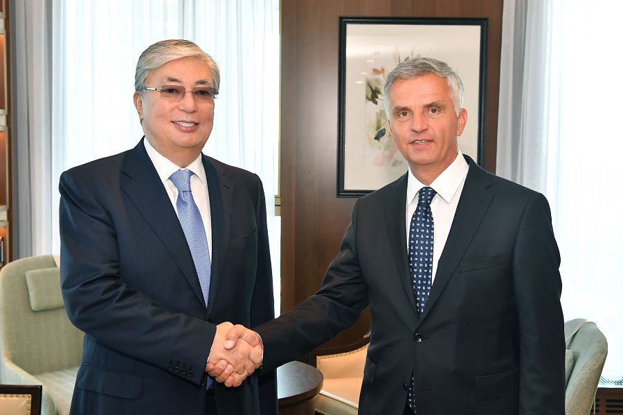 Швейцарияға алғыс айтты 