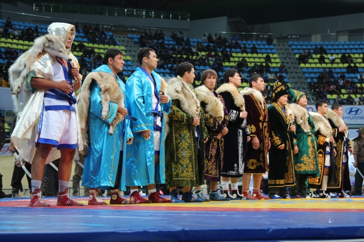 «Қазақстан Барысы» турнирінің финалында белдесетін палуандар