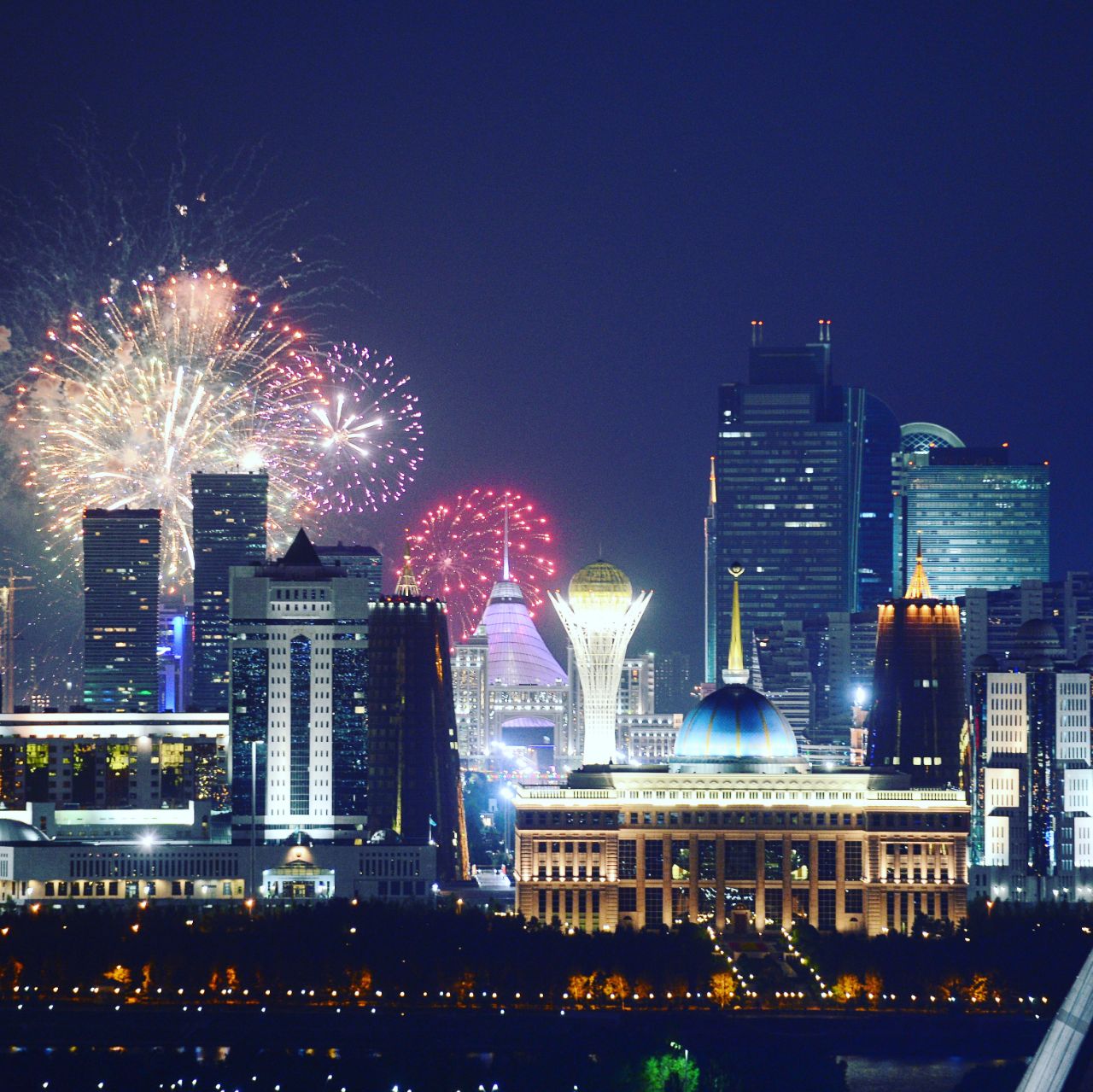 Астана күніне арналған отшашу (видео)