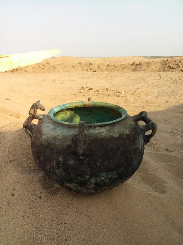 Атырауда қола дəуірінің жəдігерлері табылды