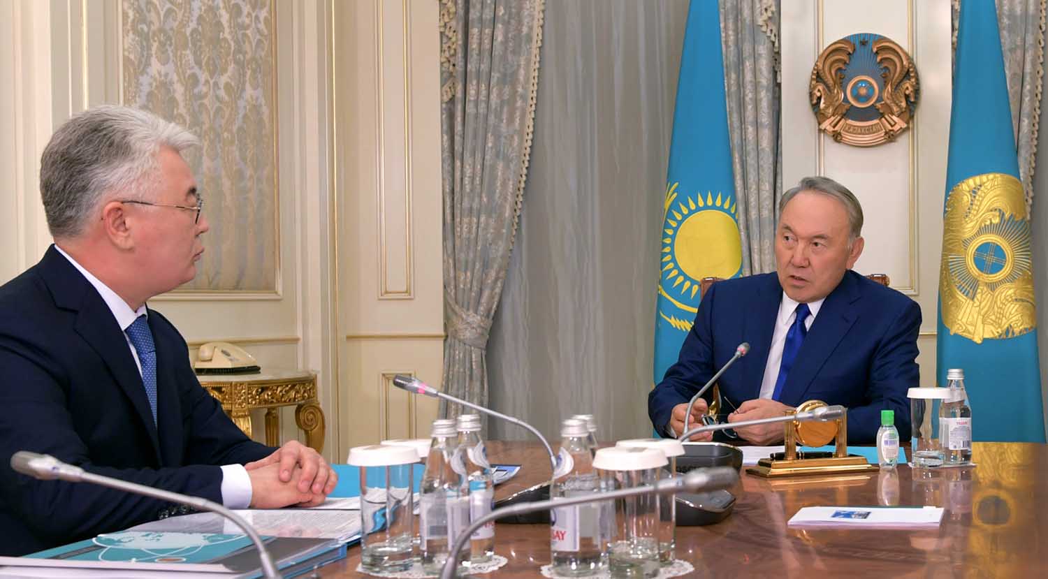 Елбасы Бейбіт Атамқұловты қабылдады
