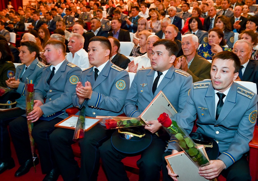 СҚО-да Ұлттық қауіпсіздік департаменті қызметкерлері марапатталды