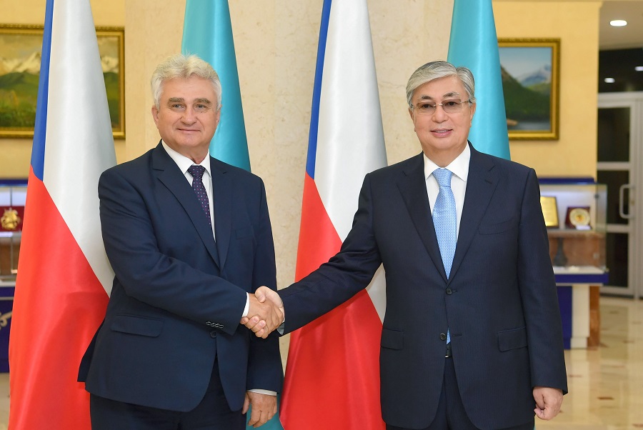 Қ. Тоқаев Чехия Сенатының төрағасымен кездесу өткізді