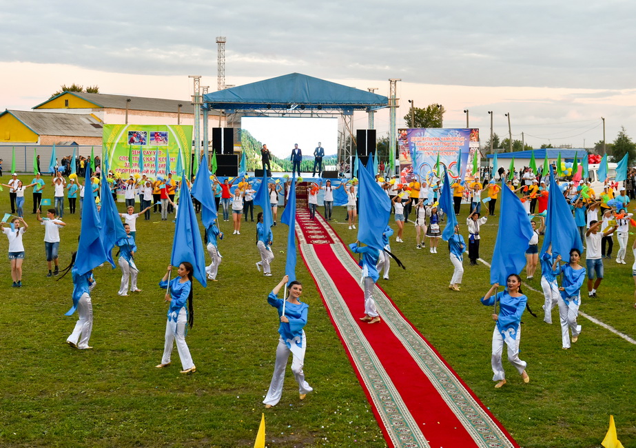 «Ақ бидай-2017» жазғы спорт  мерекесінің ашылу салтанаты өтті
