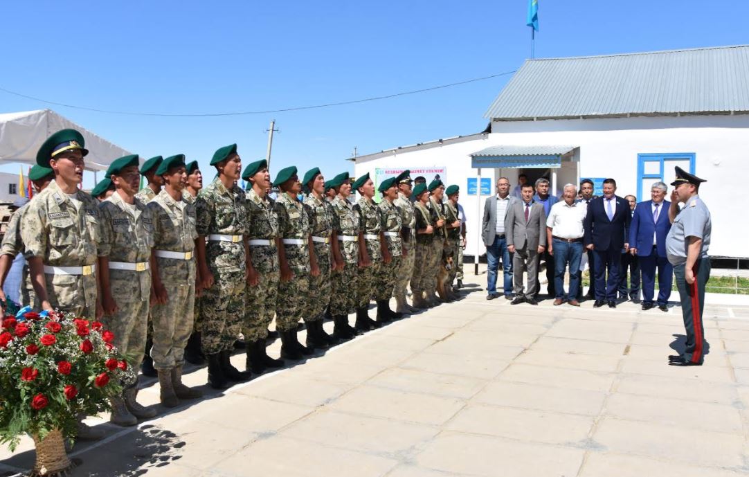 Қызылорда облысында шекара заставасына Жанқожа батыр есімі берілді