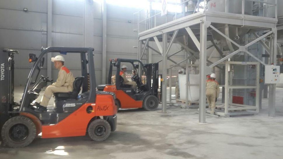 Жамбыл облысында мәрмәр ұнтағын өндіретін зауыт ашылды