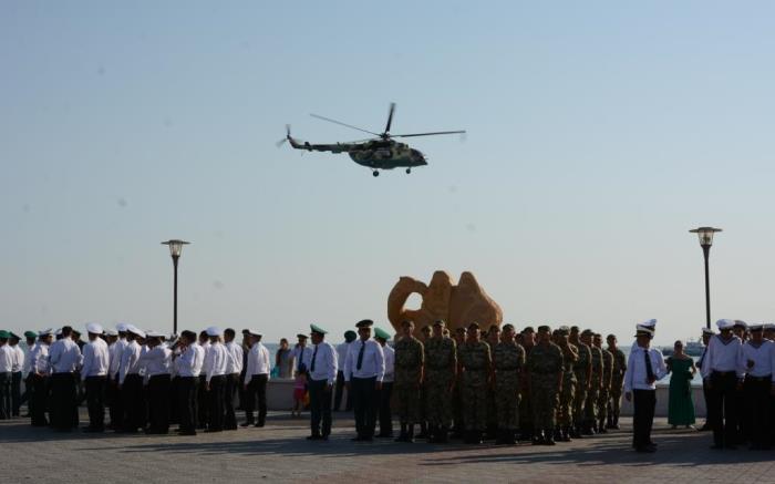 Ақтауда ҰҚК шекара қызметінің 25 жылдығы аталып өтті