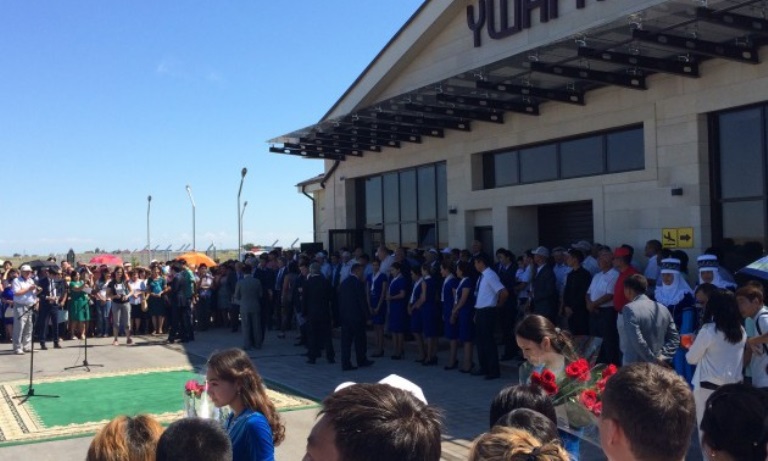 Алакөлде әуежай ашылды