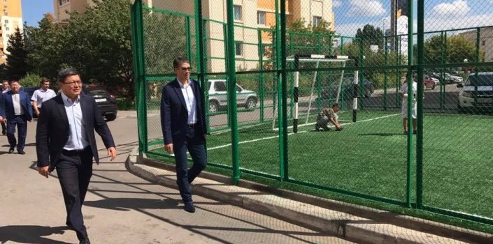 Астана әкімі «Сарыарқа» ауданының аумағында бірқатар жобалардың іске асырылуын тексерді