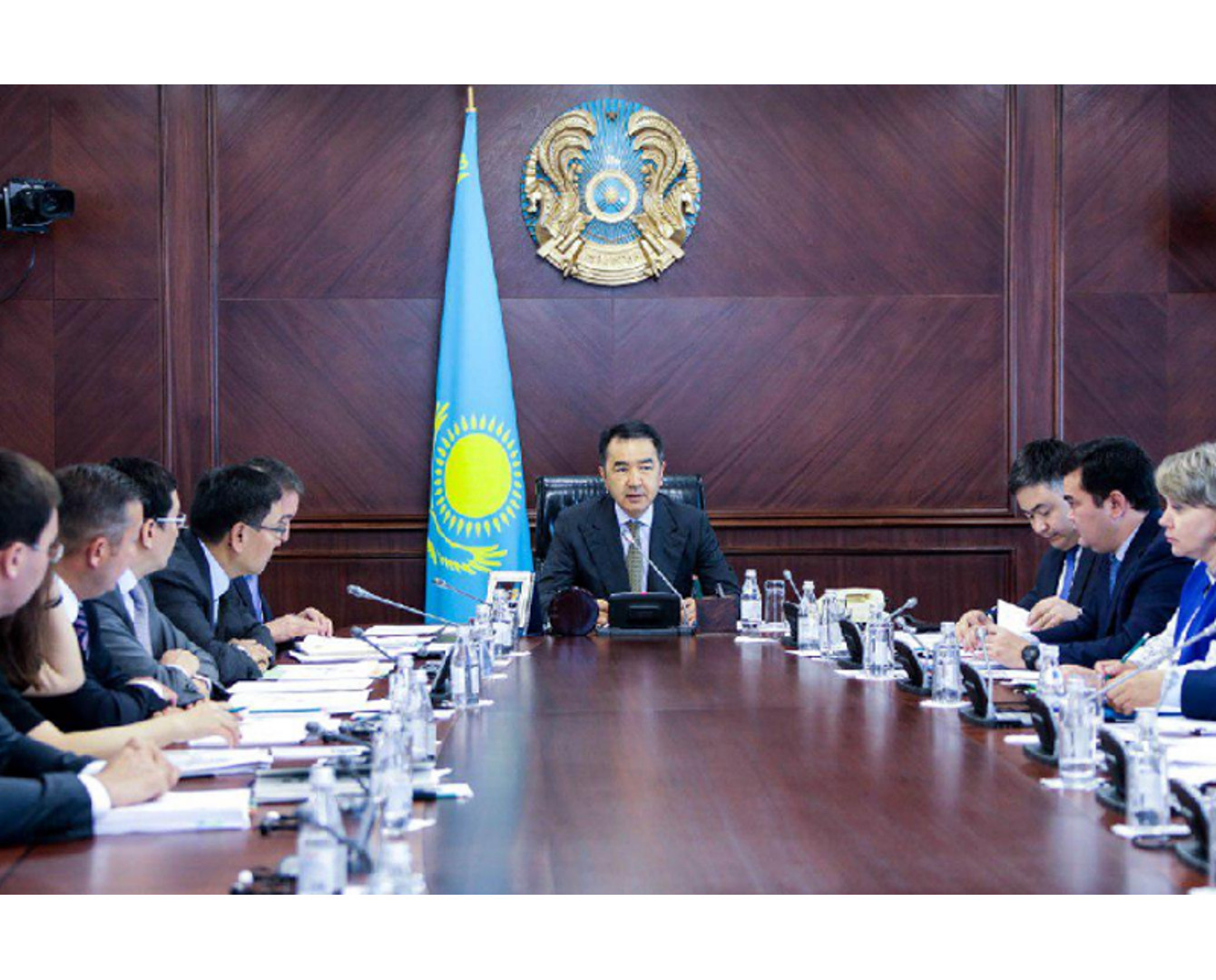 Сағынтаев «Бәйтерек» ҰБХ» АҚ Директорлар кеңесінің отырысын өткізді