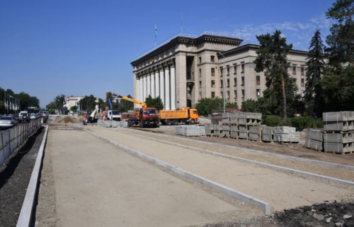 Алматы қаласының әкімі абаттандыру жұмысын уақытында аяқтауды тапсырды