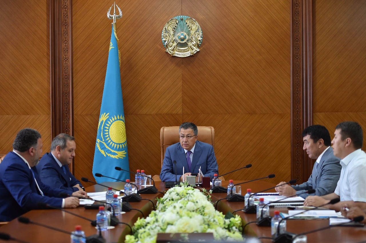 ОҚО-да Өгем өзенінен таза су алу жұмыстары басталды