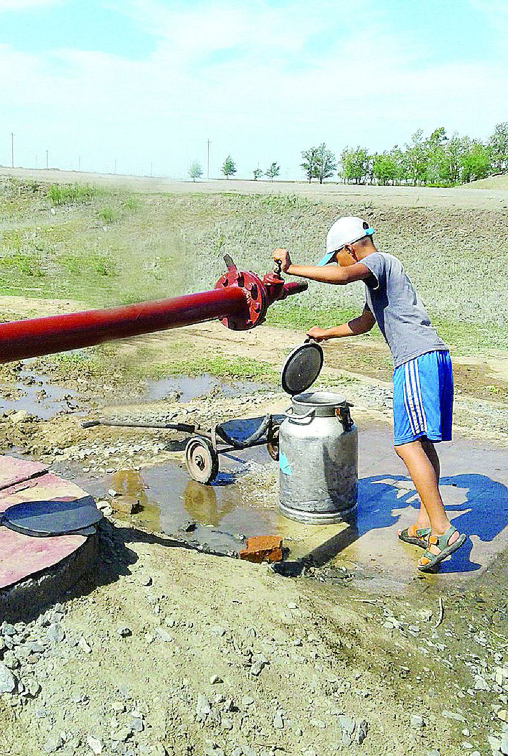 Ертіс, Май ау­дан­да­рына су тарту ұзаққа созылып барады