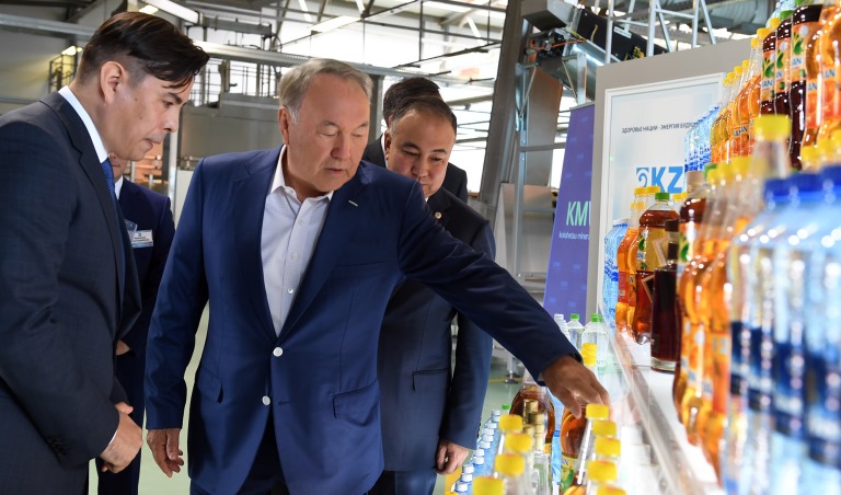 Президент «Көкшетауминводы» акционерлік қоғамында болды