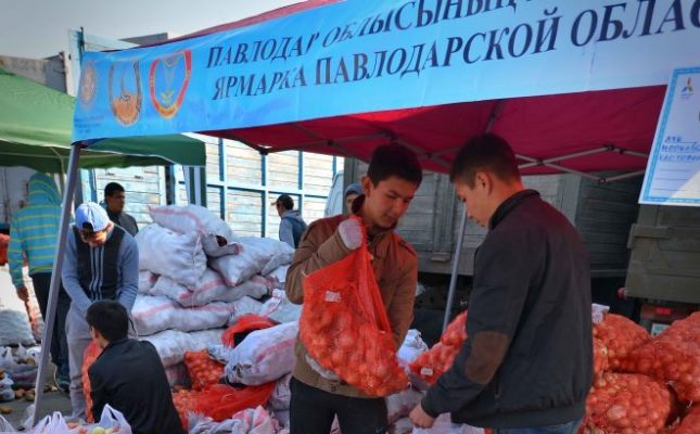 Астанада Павлодар облысының жәрмеңкесі өтуде (фото)