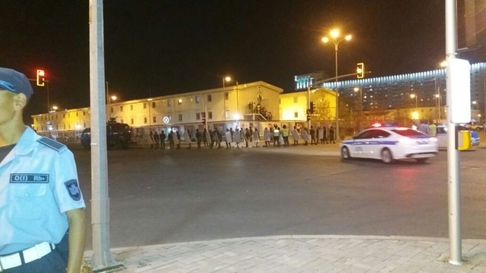 Астанадағы қақтығыста заңды талапқа бағынбаған 8 адамға əкімшілік шара қолданылады