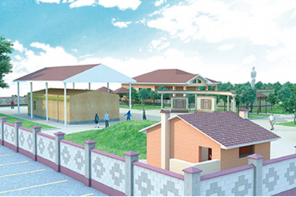 Қажымұқан тұрған үй
