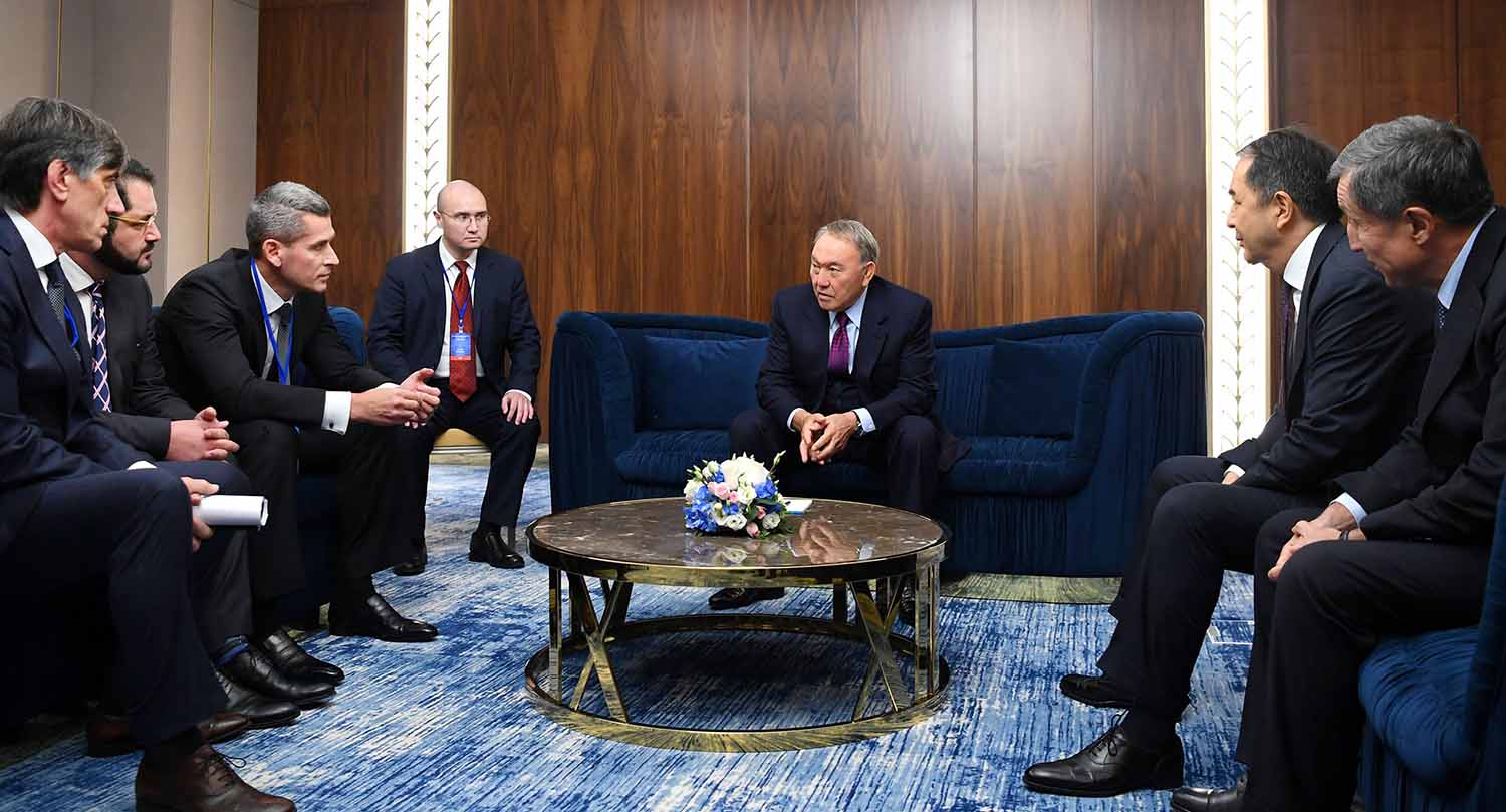 Мемлекет басшысы «Hyperloop One» компаниясының басшылығымен кездесті