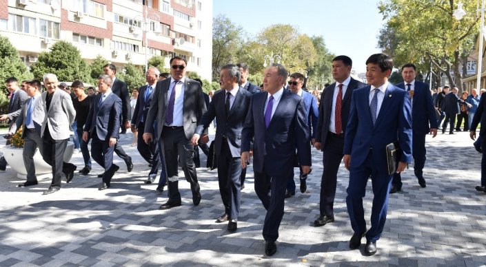 Мемлекет басшысына Наурызбай ауданының дамуы баяндалды