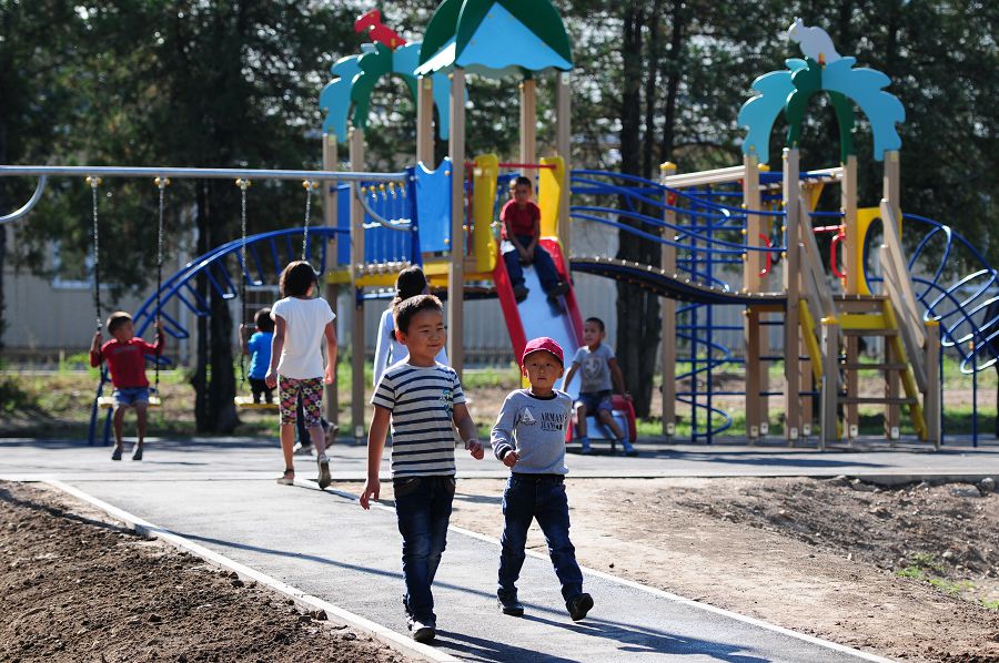 Ащыбұлақтағы алғашқы саябақ