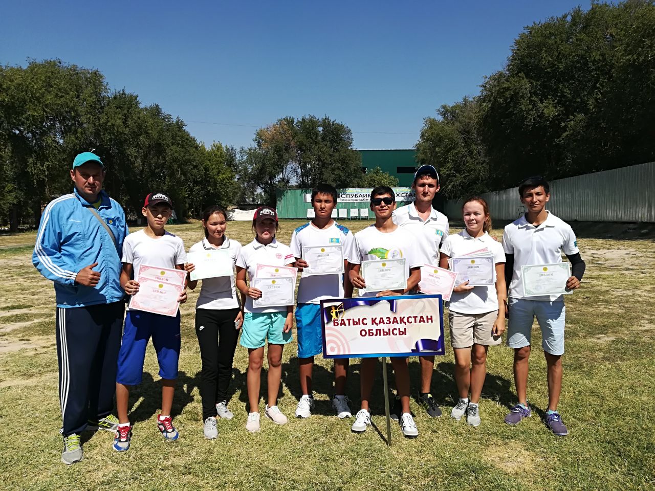 Оралдық жас садақшылардың жеңісі