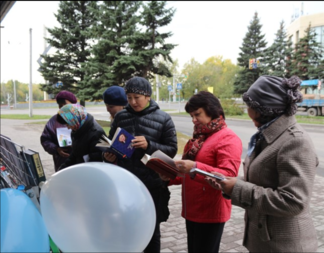 Өскеменде жалпықалалық кітапханалық акция ұйымдастырылды 