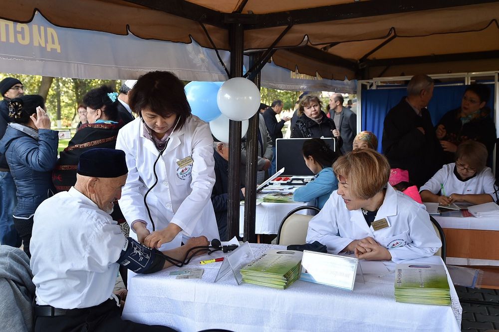 Қарттардың саламаттылығына арналған шара