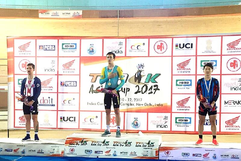 Велоспорт: Асылхан Тұрар Азия кубогында «алтын» еншіледі