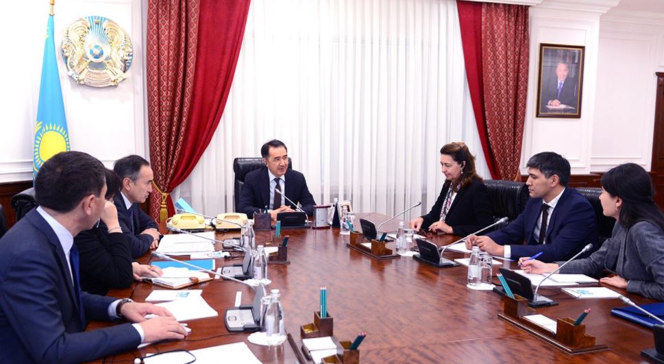 Сағынтаев Дүниежүзілік ұйымының бас директорымен кездесті