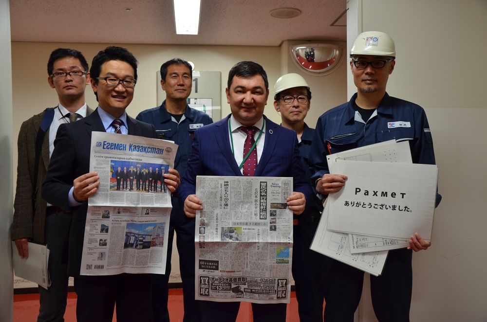 «Егемен» төрағасы Жапониядағы негізгі басылымның бірі «Асахи Шимбун» басшылығымен кездесті