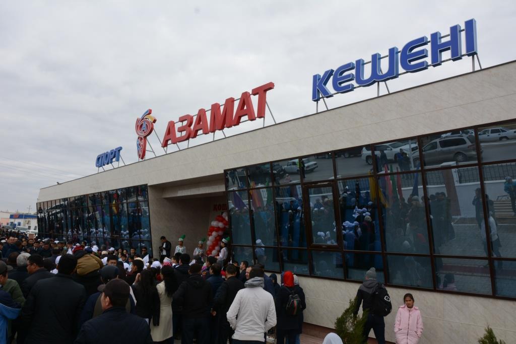 Маңғыстаулық кәсіпкер өз ауылына спорт кешенін салды