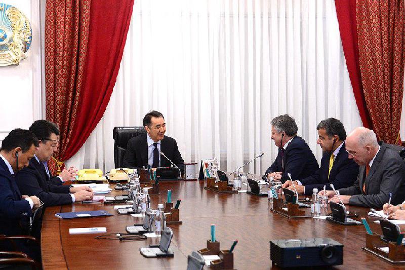 Бақытжан Сағынтаев «Шелл» концерні өкілдерімен кездесу өткізді