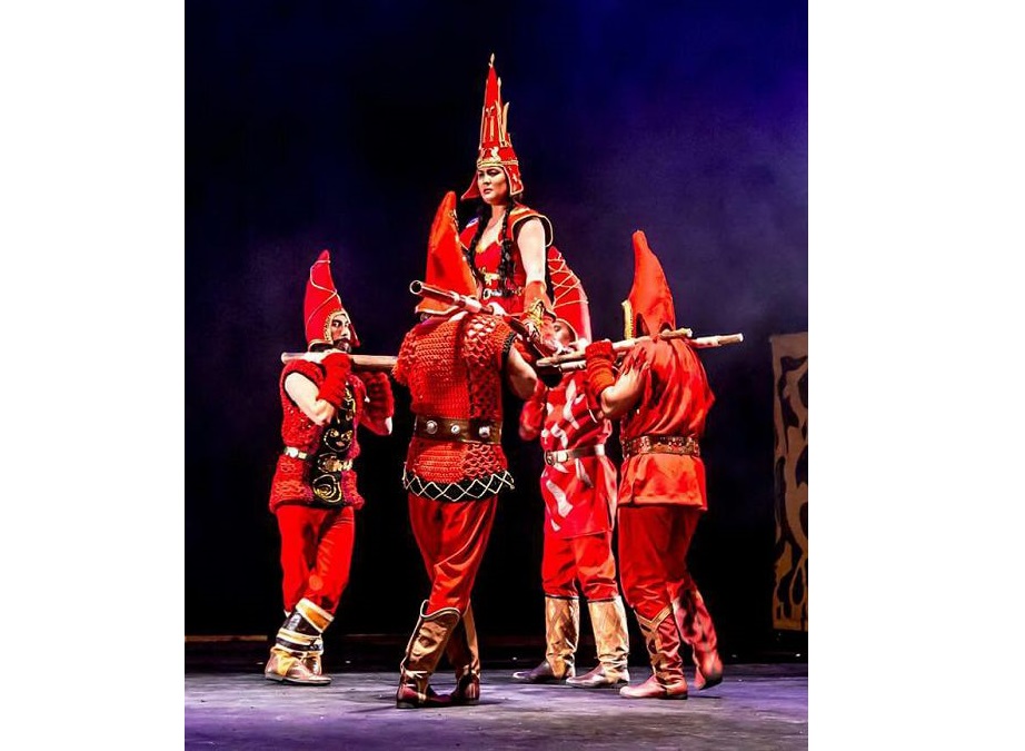 Жамбылда «Томирис» тарихи драмасы сахналанды