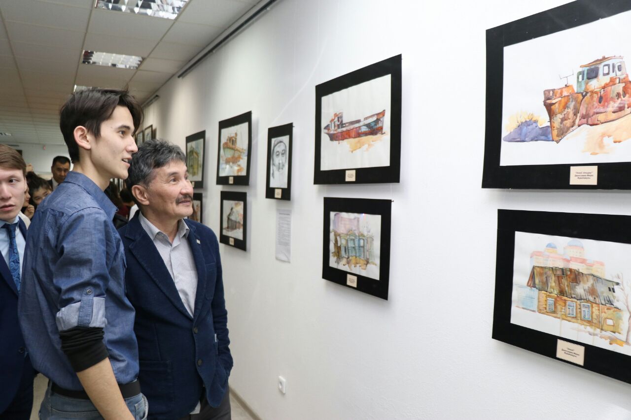 Атырауда өнер көрмесінің ашылу салтанаты өтті
