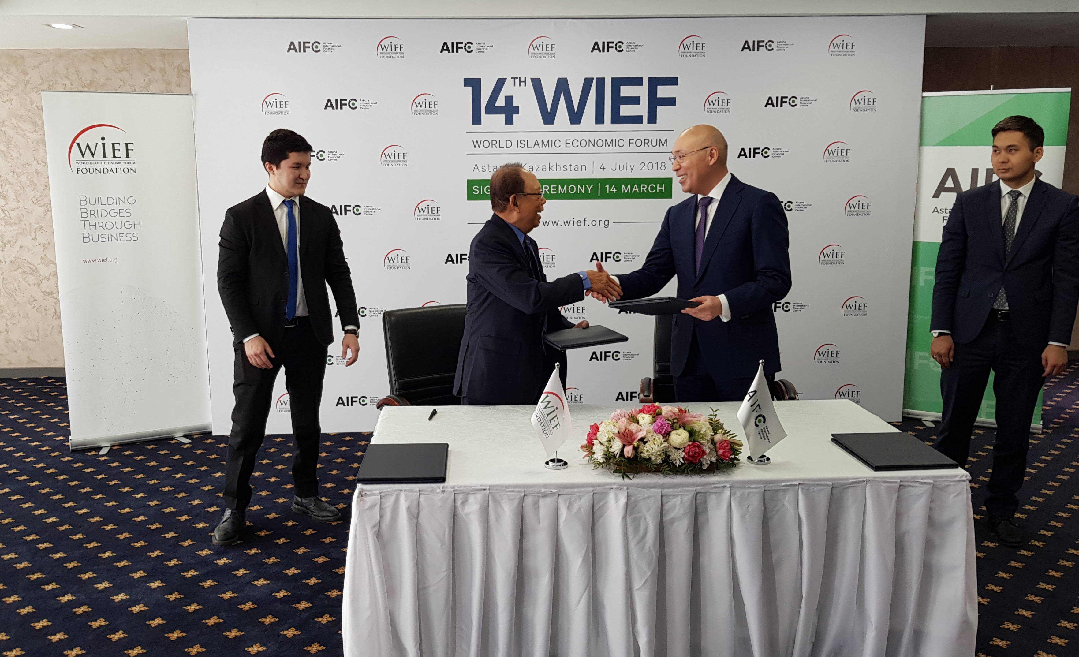 «Астана» ХҚО мен Дүниежүзілік ислам экономикалық форумының қоры Келісімге қол қойды