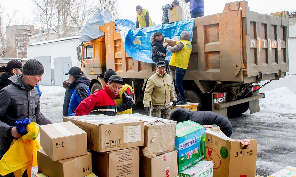 Өскеменнен Аягөзге 11 тонна ұн жөнелтілді
